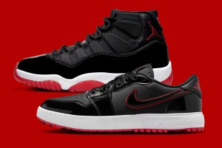 Jordan Brand Debuts New Air Jordan 1 Golf Shoe In Iconic “Bred”