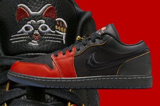 The Air Jordan 1 Low Carries “Money Cat” Embroidery Into The New Year