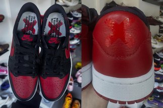 First Look At The Air Jordan 1 Low OG “Banned”