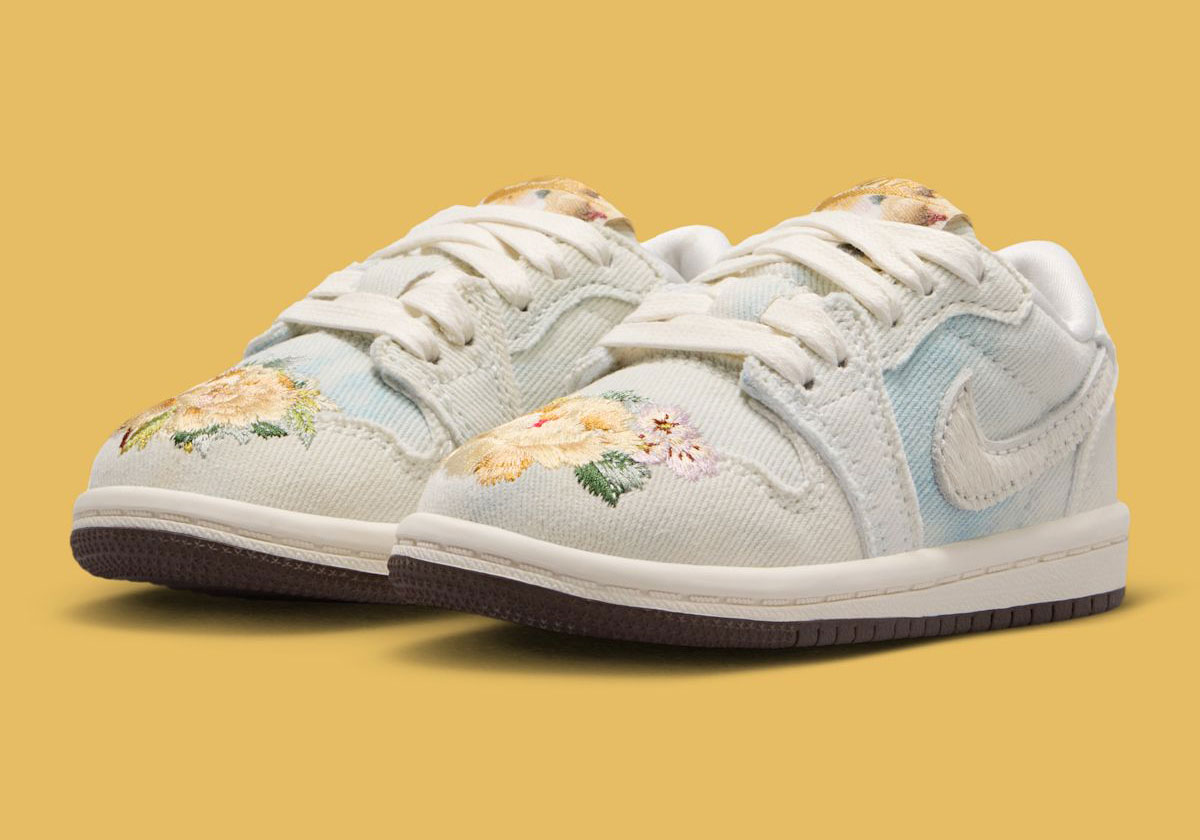 Stitched Florals Wrap The Air Jordan 1 Low OG “Chinese New Year”
