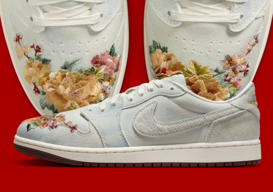 The Air Jordan 1 Low OG “Chinese New Year” Comes With A Tapestry On The Tongue
