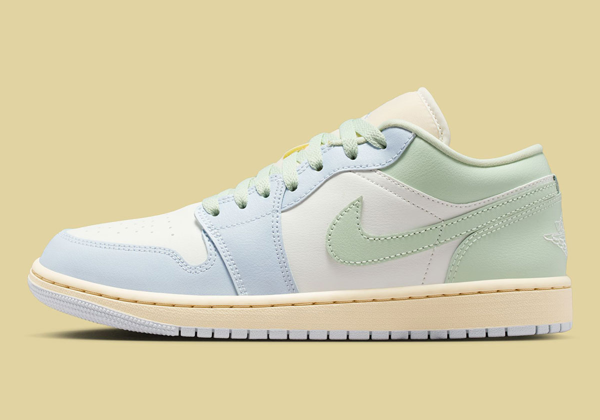 Air Jordan 1 Low Sail Muslin Jade Aura Dc0774 108 8