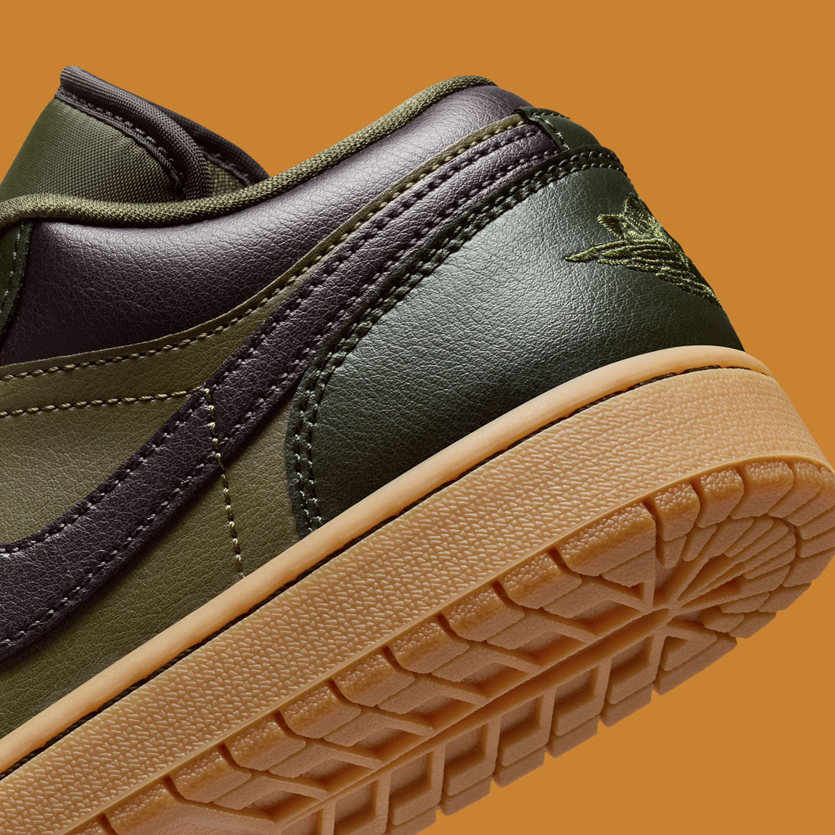 Air Jordan 1 Low Sequoia Rough Green Gum Light Brown Velvet Brown Ir0840 325 8