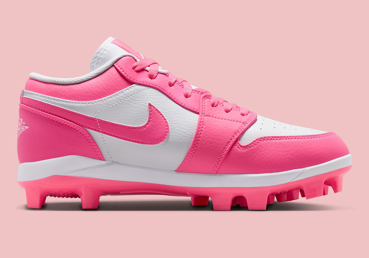 Air Jordan 1 Low Td Cleats Digital Pink Cj8524 103 3