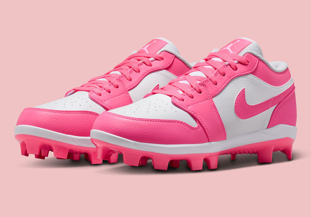 Air Jordan 1 Low Td Cleats Digital Pink Cj8524 103 5