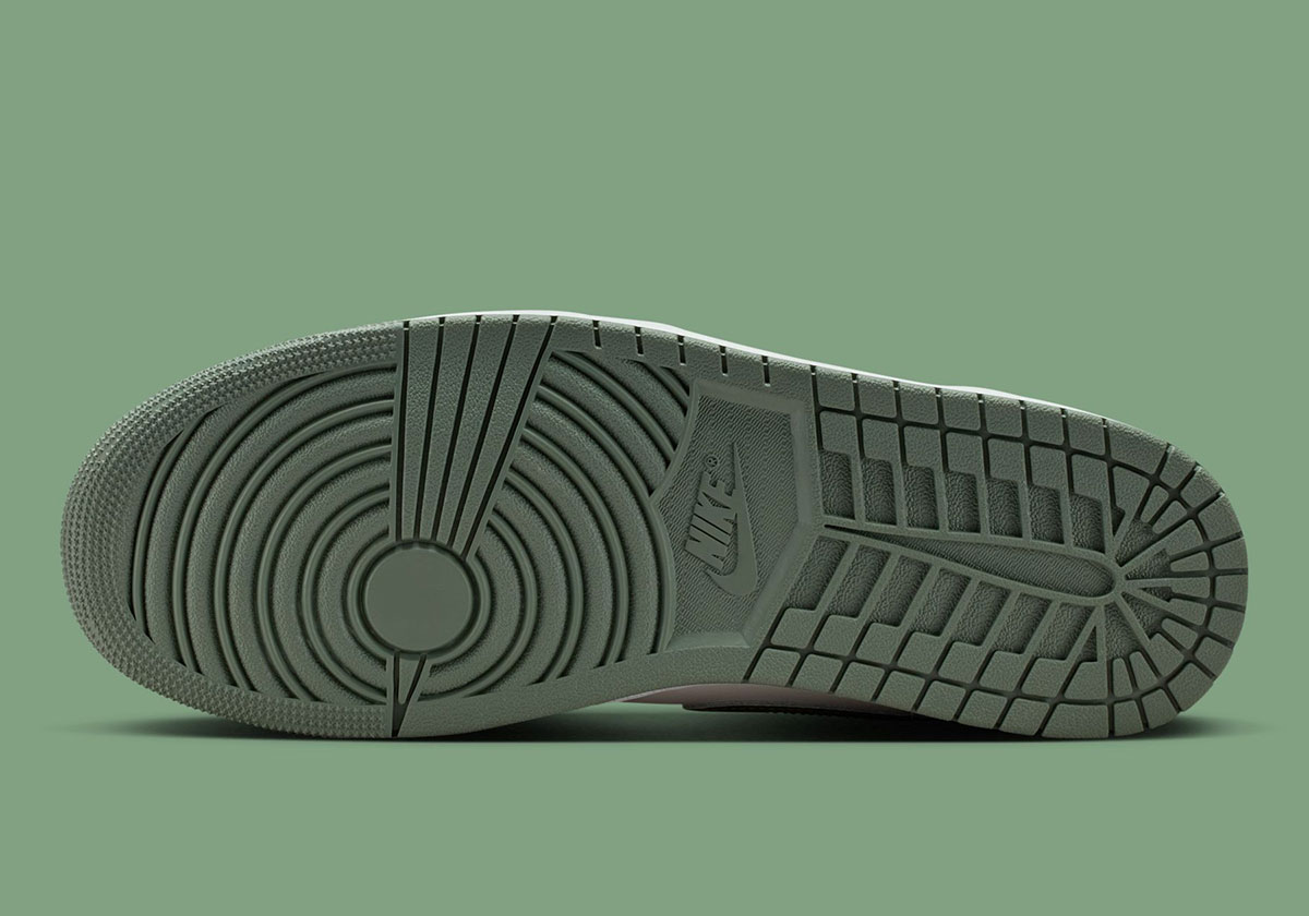 Air Jordan 1 Low Vintage Lichen Medium Olive 553558 300 2