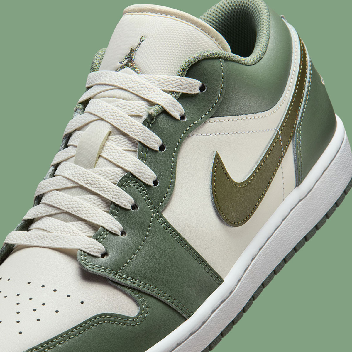 Air Jordan 1 Low Vintage Lichen Medium Olive 553558 300 7