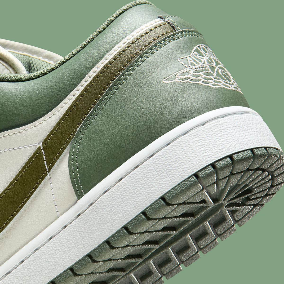 Air Jordan 1 Low Vintage Lichen Medium Olive 553558 300 8