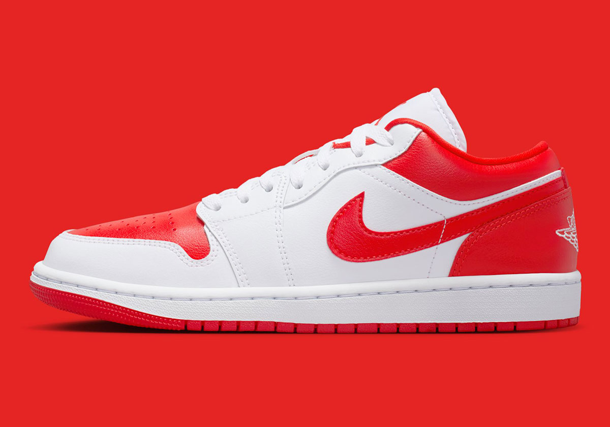 Air Jordan 1 Low White Chile Red Dc0774 110 1