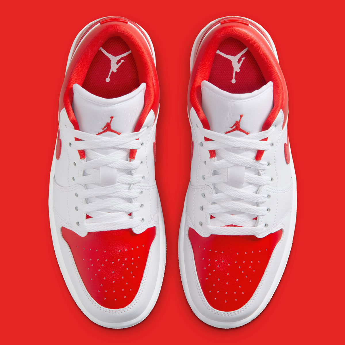 Air Jordan 1 Low White Chile Red Dc0774 110 4