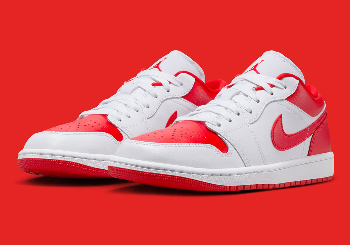 The Air Jordan 1 Low Livens Up In “Chile Red”