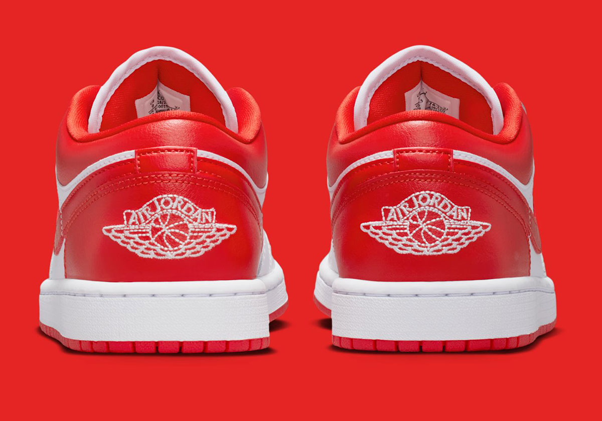 Air Jordan 1 Low White Chile Red Dc0774 110 6