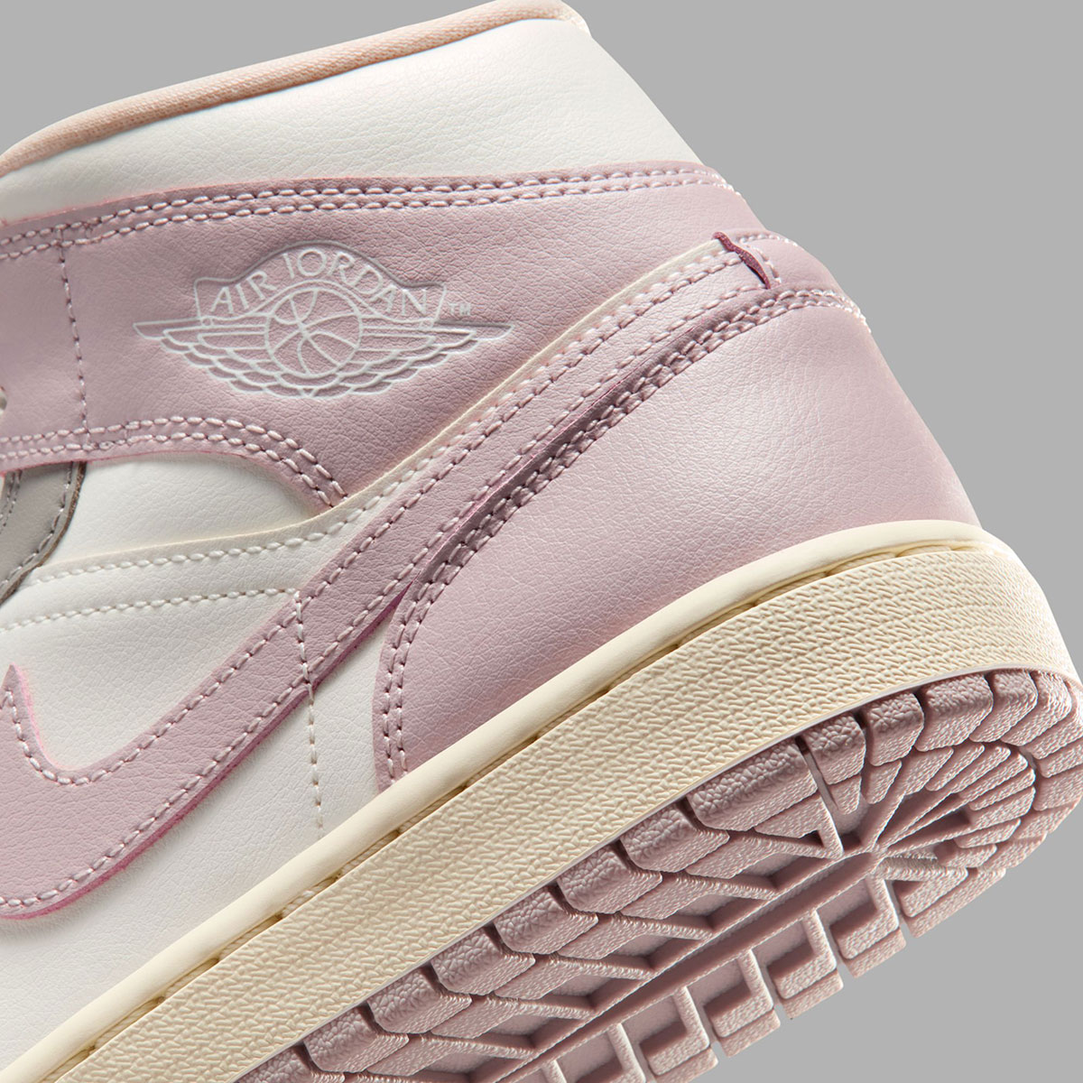 Air Jordan 1 Mid Enigma Stone Sail Particle Rose Coconut Milk Bq6472 122 8