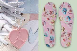 The Air Jordan 1 Mid GS Joins The Valentine’s Day Spread