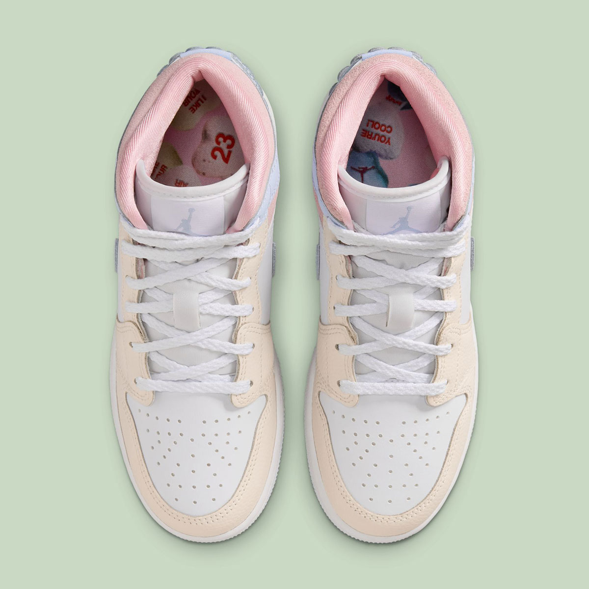 Air Jordan 1 Mid Gs Valentines Day Ib7057 403 5