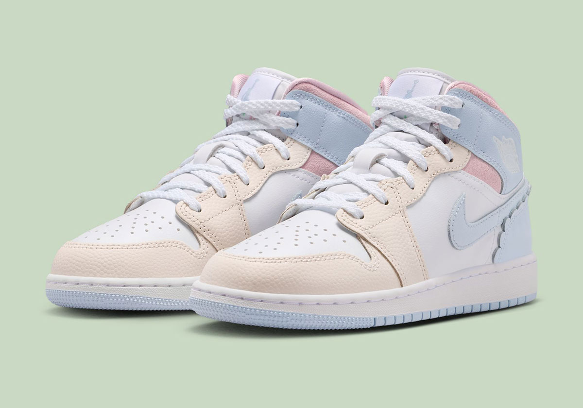 Air Jordan 1 Mid Gs Valentines Day Ib7057 403 6