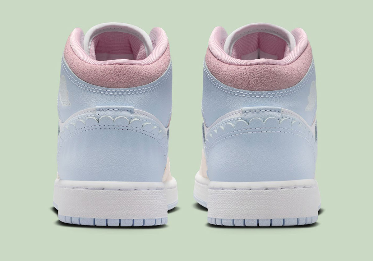 Air Jordan 1 Mid Gs Valentines Day Ib7057 403 7