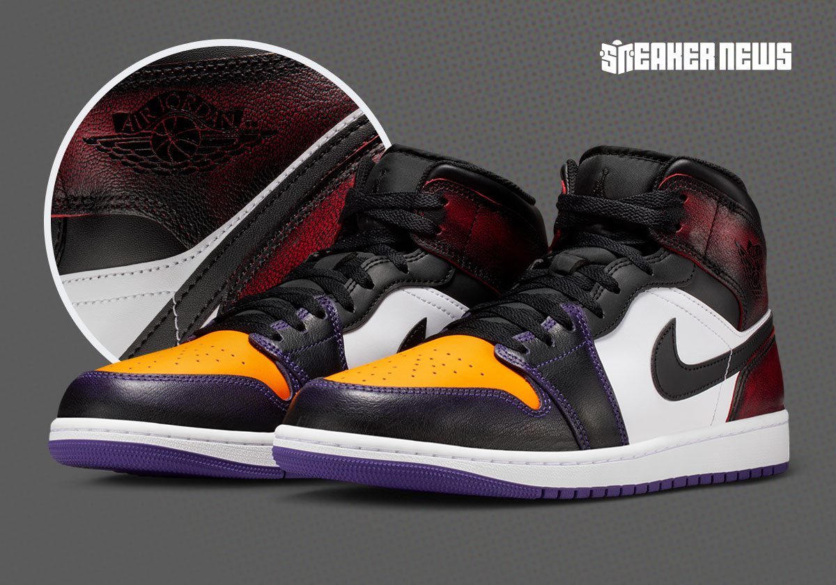 The Air Jordan 1 Mid "LA To Chicago" Is Available Now