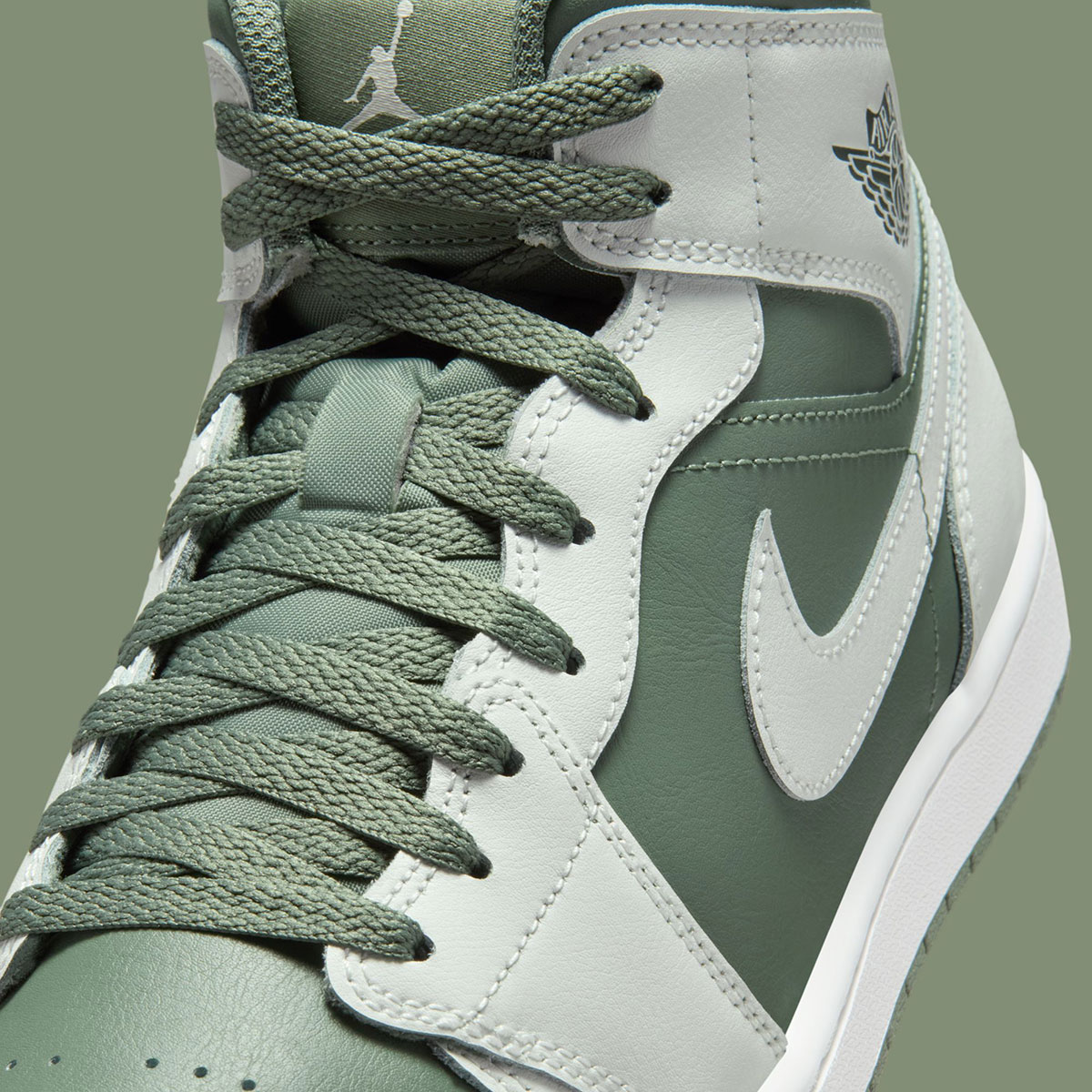 Air Jordan 1 Mid Summit White Vintage Lichen Dq8426 107 7