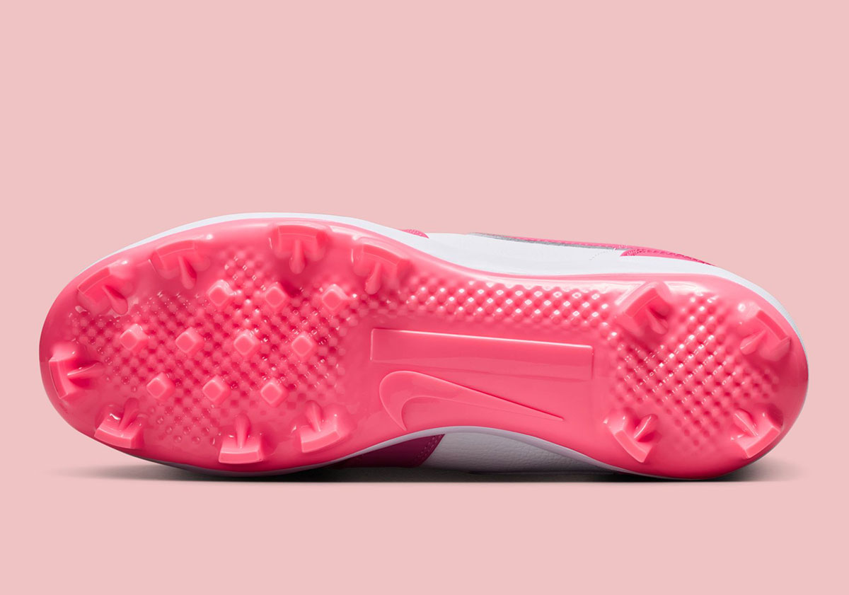 Air Jordan 1 Mid Td Cleats White Sunset Pulse Digital Pink Av5354 103 2