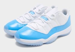 First Look At The Air Jordan 11 Low “UNC”
