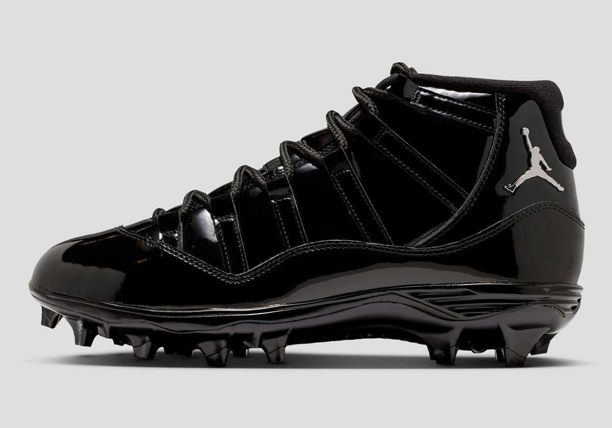 Air Jordan 11 Td Cleats Patent Black Hm7324 001 1