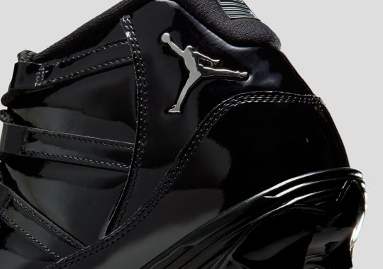 Jordan Brand Continues Its Gridiron Takeover With All-Black Air Jordan 11 Cleats