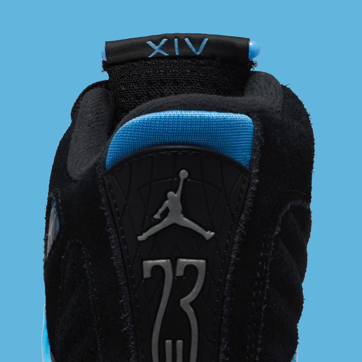 Air Jordan 14 Black University Blue 487471 002 Release Date 1