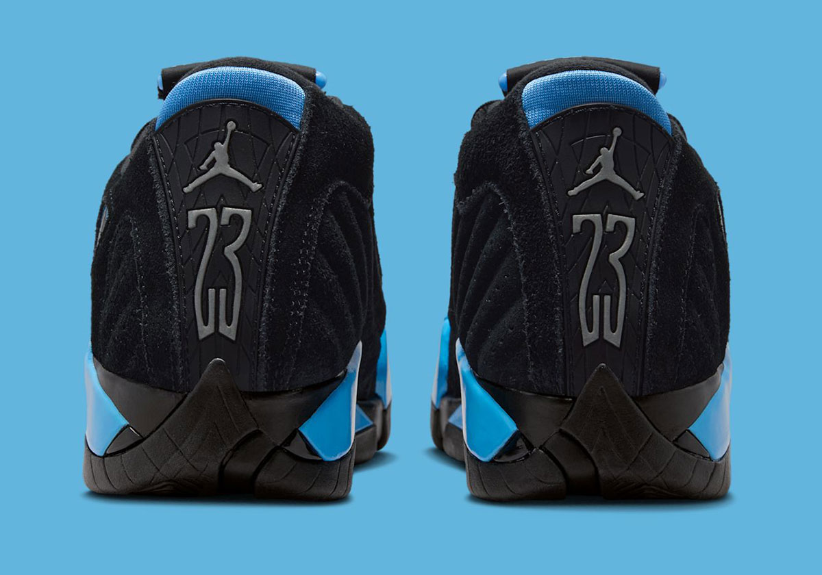 Air Jordan 14 Black University Blue 487471 002 Release Date 3