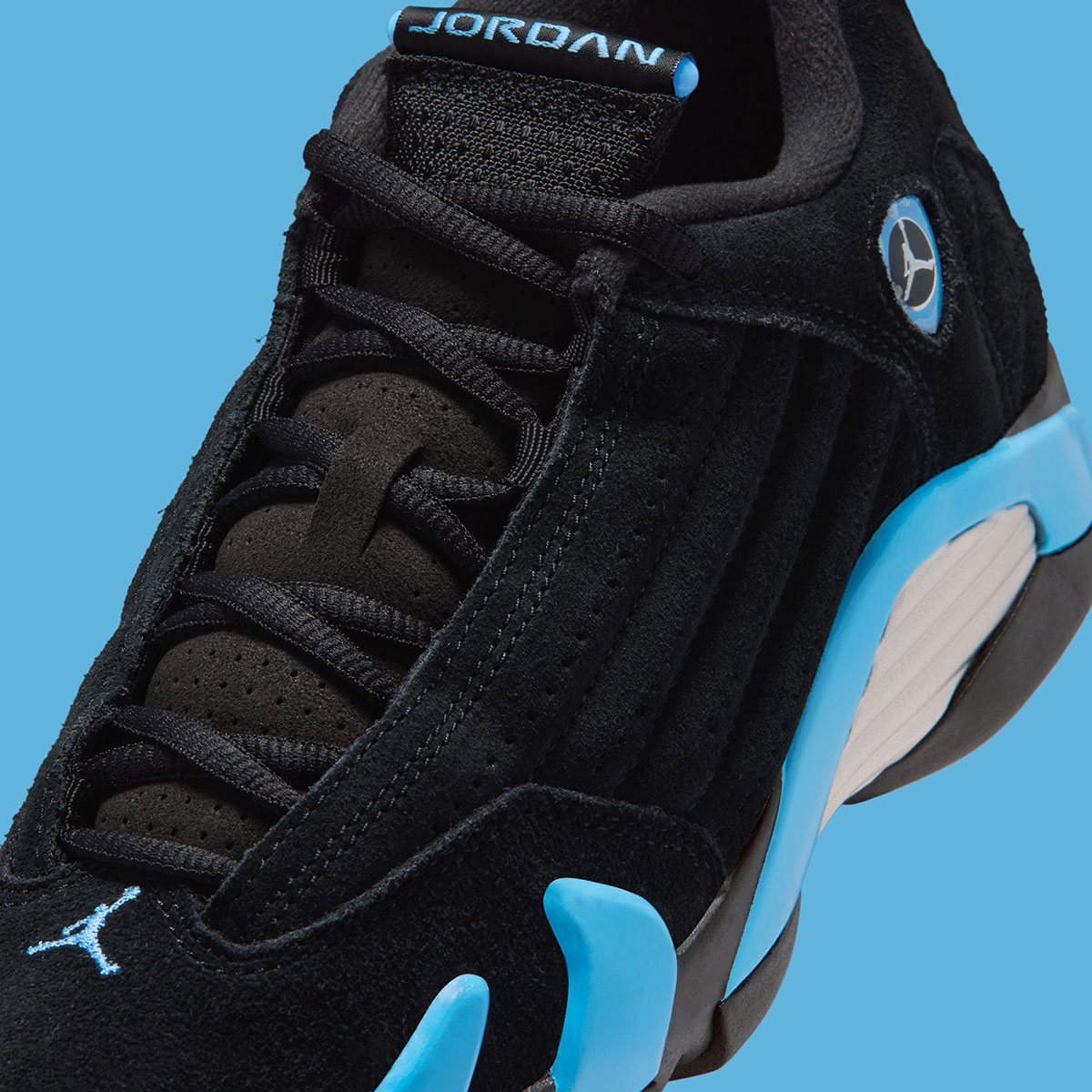 Air Jordan 14 Black University Blue 487471 002 Release Date 4