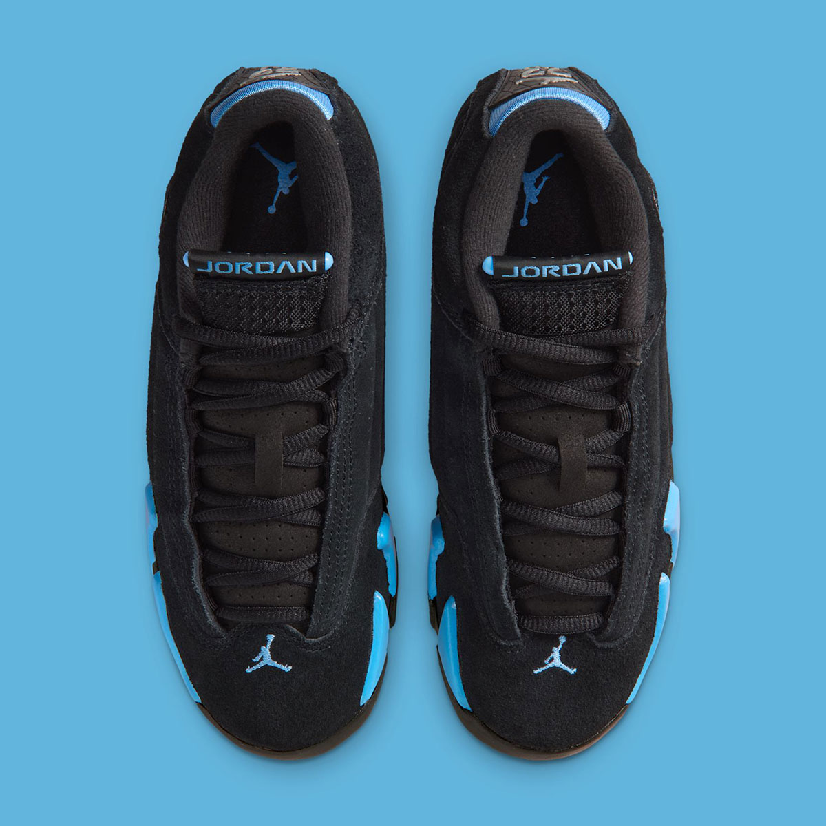 Air Jordan 14 Black University Blue 487471 002 Release Date 6