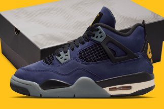 Official Images Of The Air Jordan 4 “Lakers”
