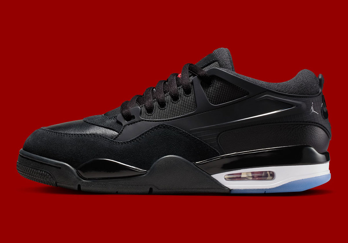 Air Jordan 4 Rm Black White Varsity Red Fq7939 009 1