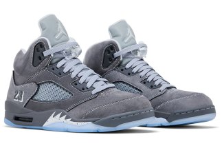 Detailed Images Of The Air Jordan 5 “Wolf Grey”