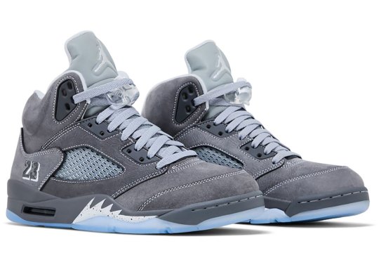 Detailed Images Of The Air Jordan 5 "Wolf Grey"