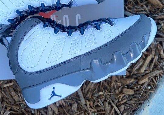 First Look At The Air Jordan 9 "Flint Grey"