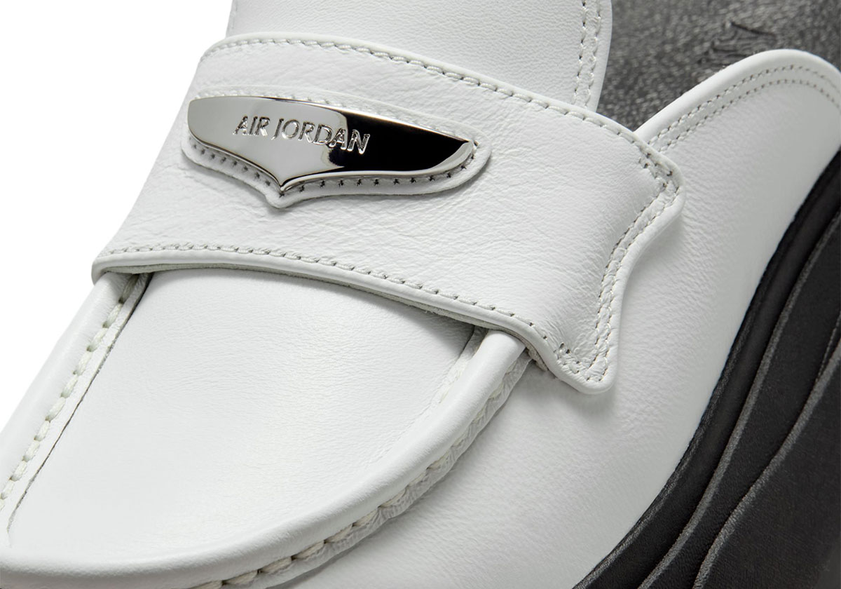 The Air Jordan Mule Goes Classy In “White/Black”