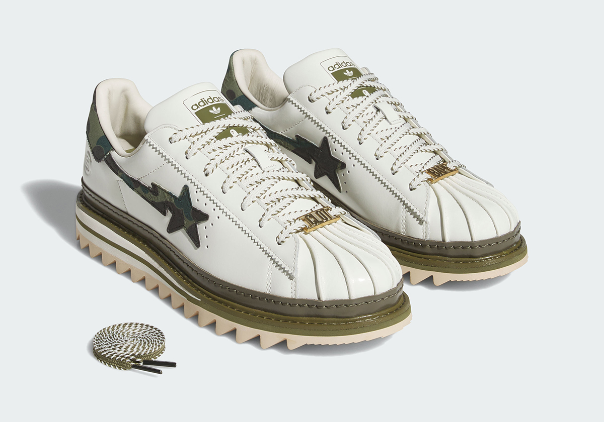 Bape Clot Adidas Superstar Release Date Kj1473 1