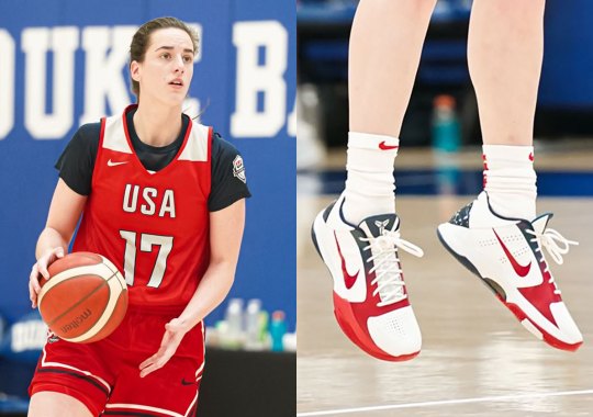 Caitlin Clark Returns To Basketball In Nike Kobe 5 Protro "Team USA" PE
