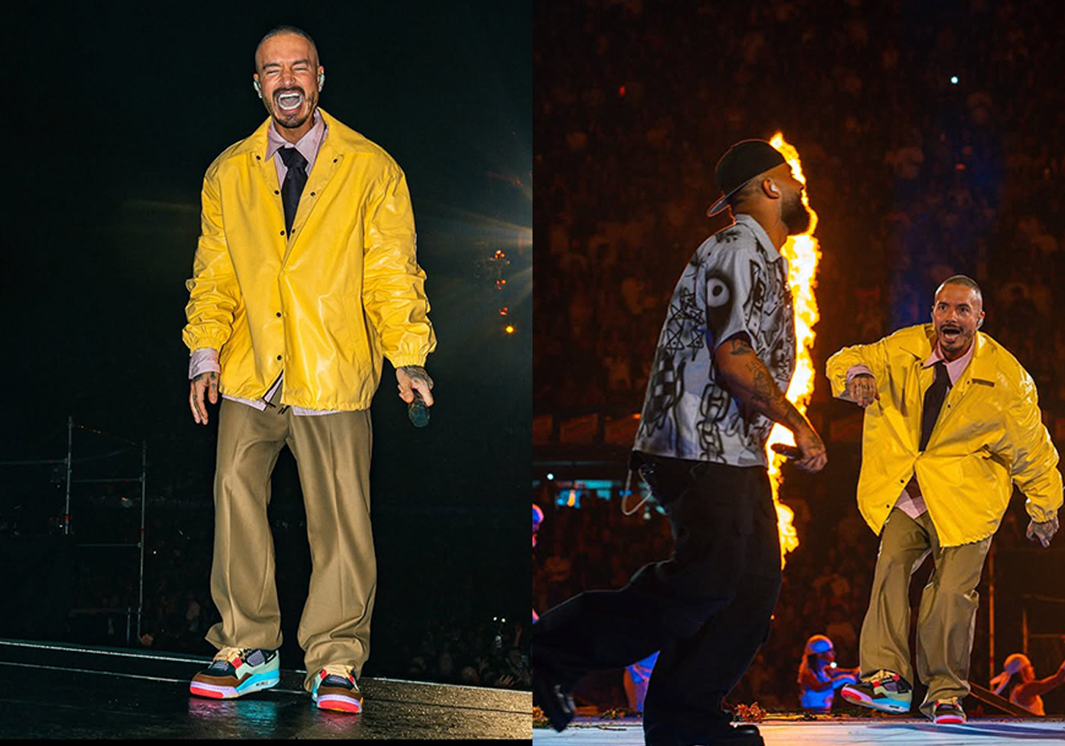 J Balvin Spotted In Brand New Air Jordan 4 Design