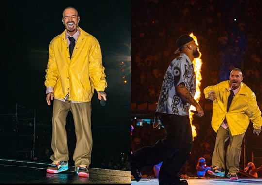 J Balvin Spotted In Brand New Air Jordan 4 Design