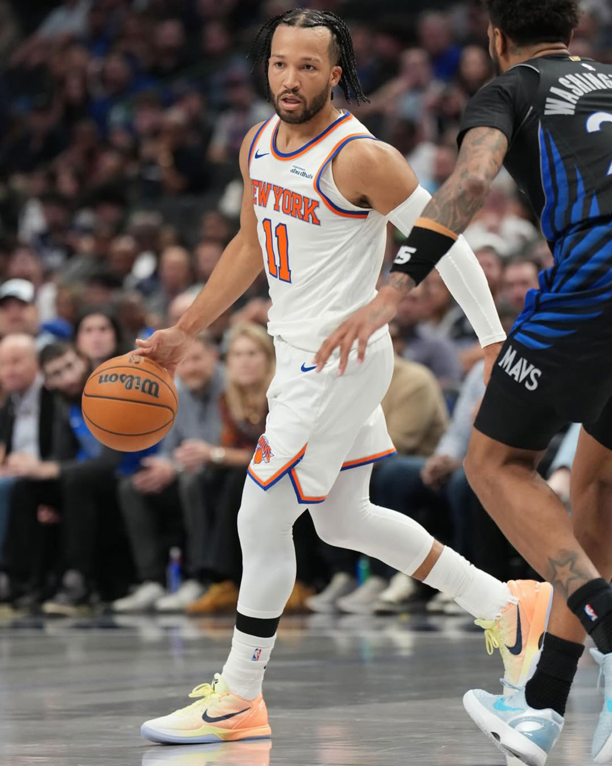 Jalen Brunson Nike Kobe 6 Protro Sunrise 5