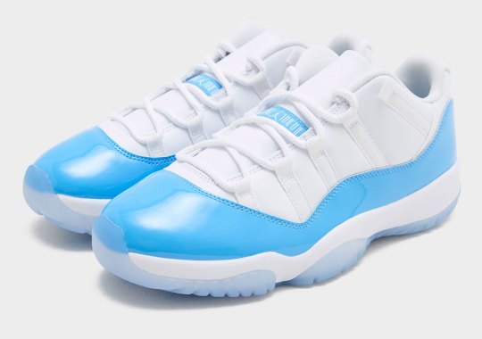 First Look At The Air Jordan 11 Low "UNC"