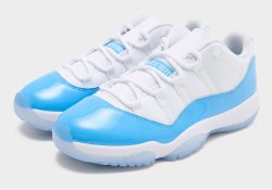 First Look At The Air Jordan 11 Low “UNC”