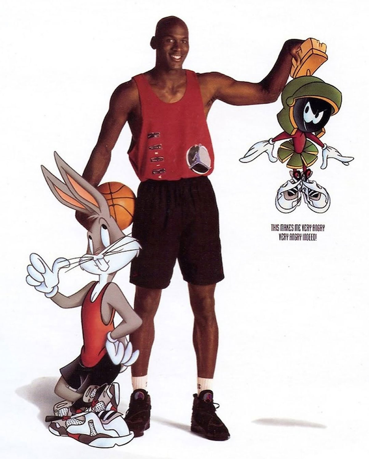 Jordan 8 Bugs Bunny 1993 Ad