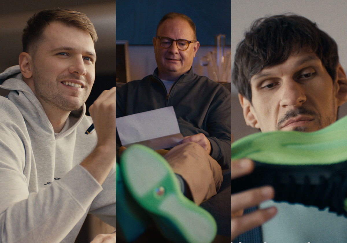 Woj And Boban Star In Jordan Luka 5 Ad