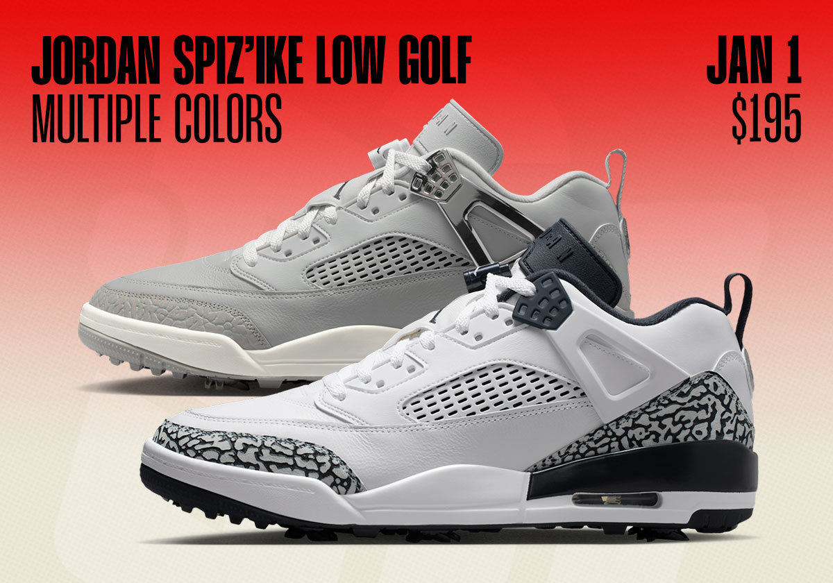 Jordan Release Dates January 2026 Jordan Spizike Golf