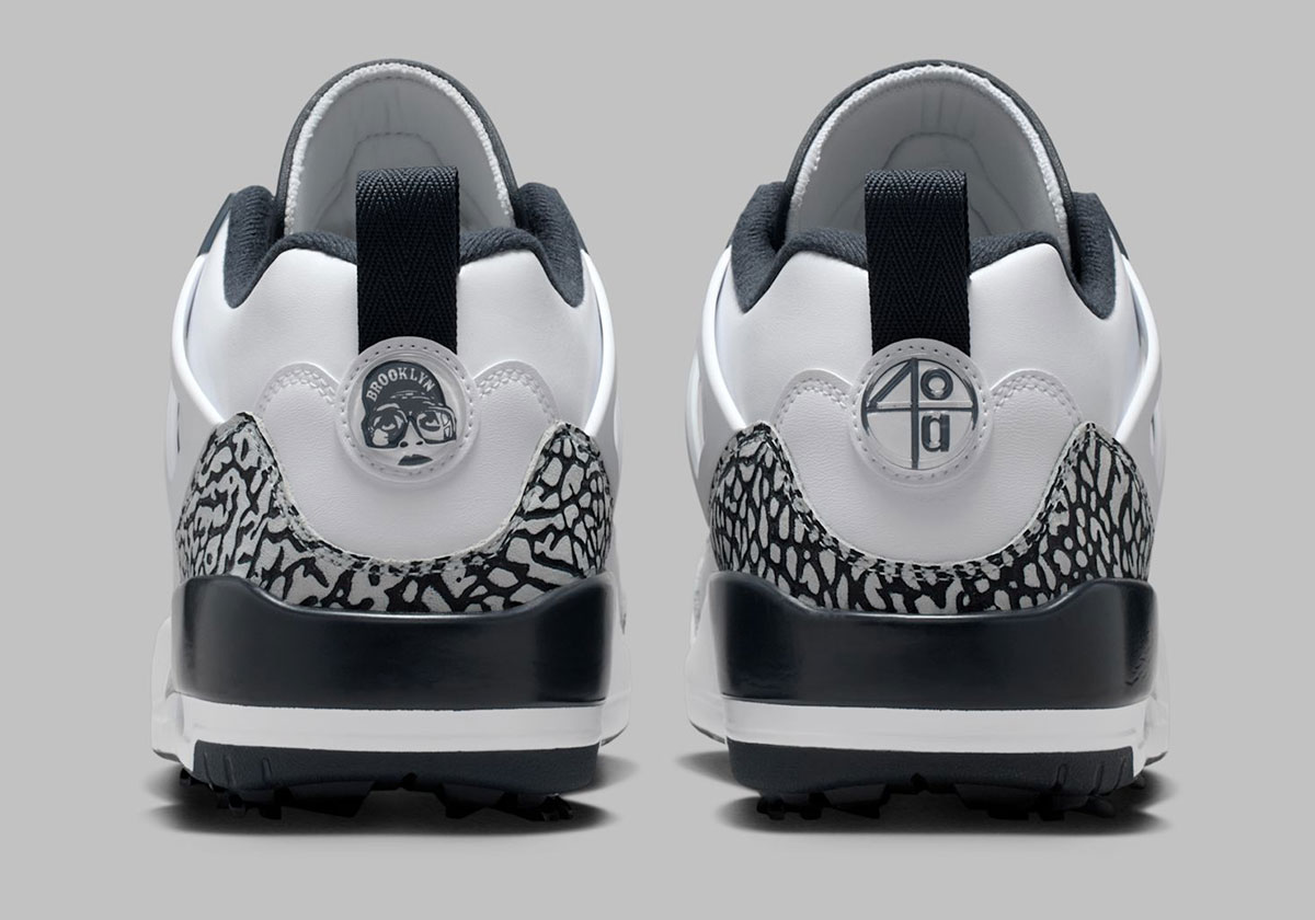 Jordan Spizike Low Golf White Pure Platinum Obsidian Hq4365 101 3