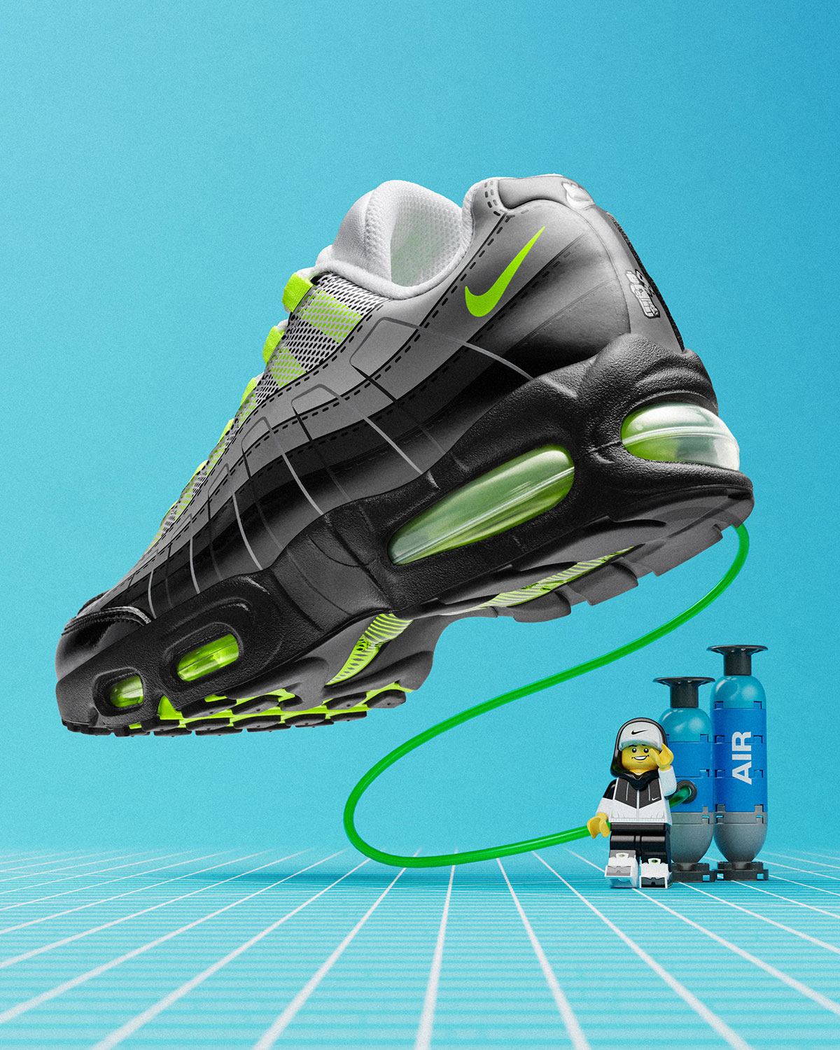 Lego Nike Air Max 95 Neon Io4801 002 Release Date 1
