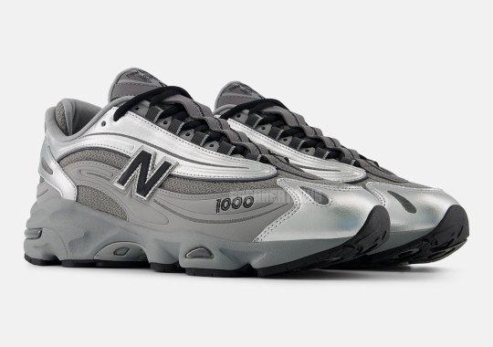 The New Balance 1000 Issues A New Foundation In "Metallic Silver"